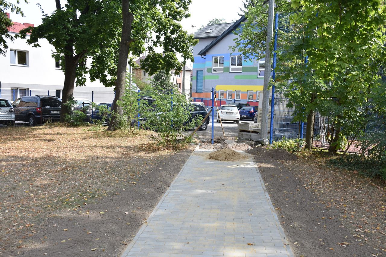 Na miejscu budowy