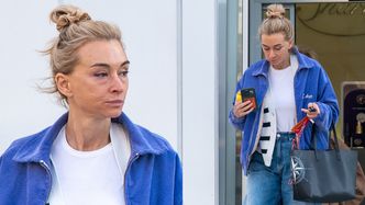 Naturalna Martyna Wojciechowska wcina owoce po wizycie w klinice medycyny estetycznej (ZDJĘCIA)