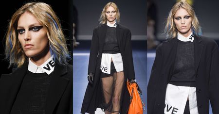 Tydzień mody w Mediolanie: psy na wybiegu, modelka w hidżabie i Anja Rubik u Versace (ZDJĘCIA)