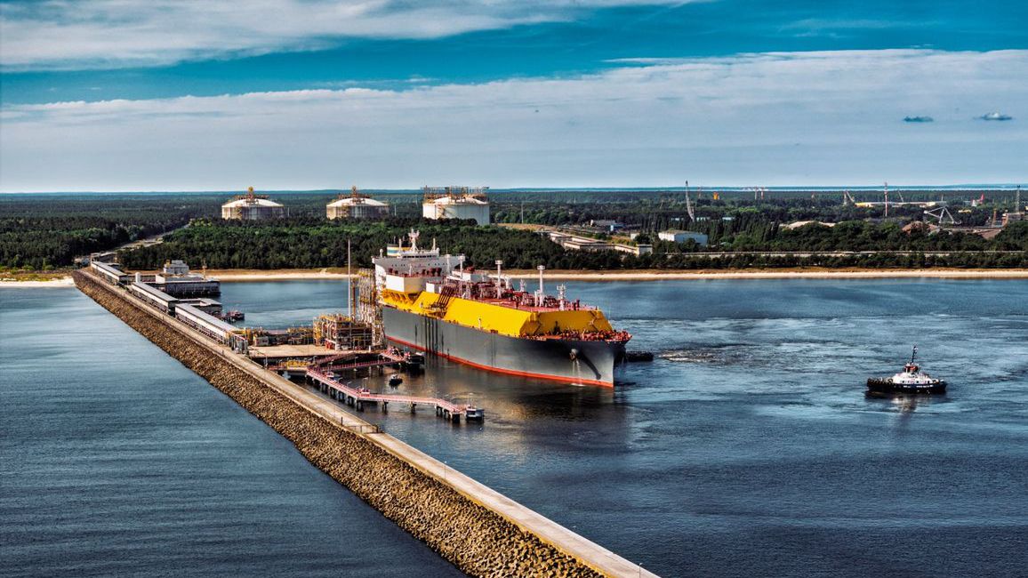 Na zdjęciu dostawa LNG do gazoportu w Świnoujściu, czerwiec 2025 roku