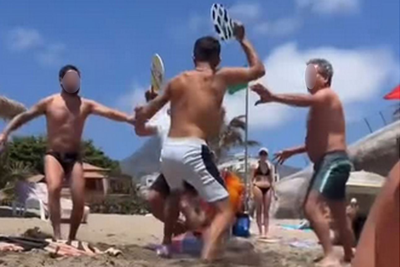 Wiosną doszło do gigantycznej  bójki na plaży
