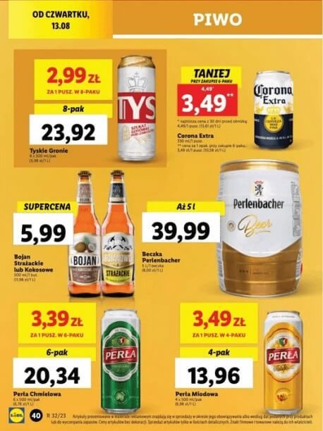 piwo promocja lidl
