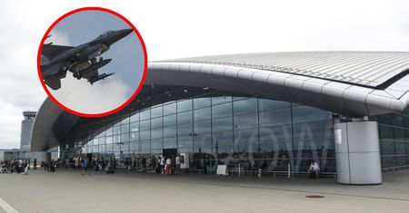 Polskie myśliwce w powietrzu. Zamknięto dwa lotniska