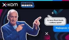 Karol Strasburger rzuca technologiczne suchary w kampanii x-komu na Black Month