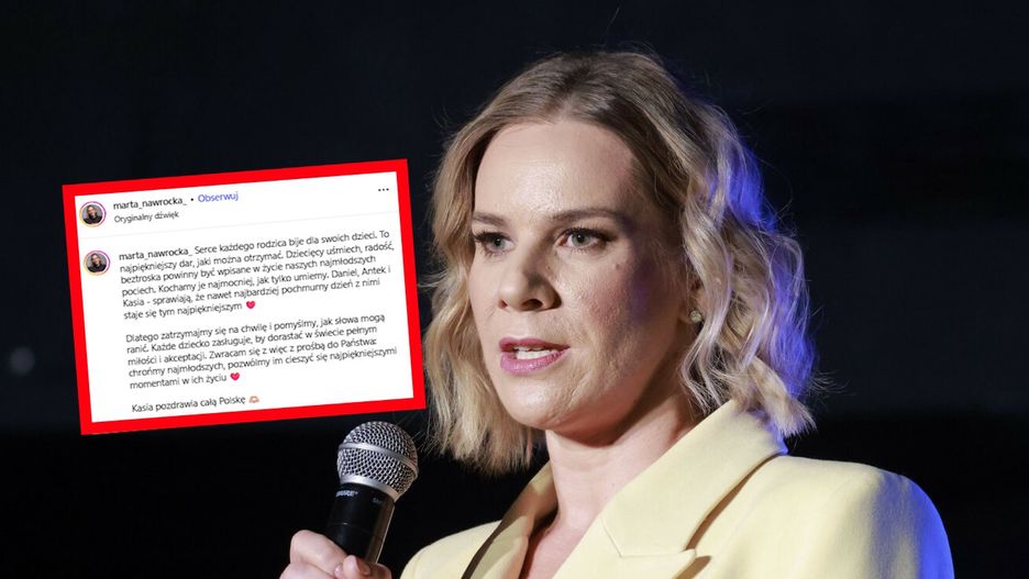 Marta Nawrocka zabrała głos w związku z hejtem na córkę 