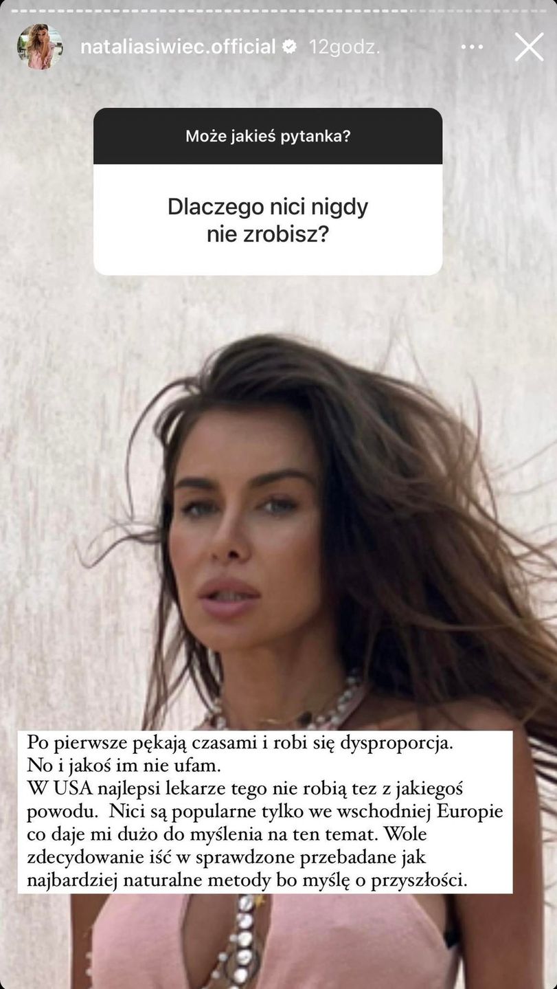 Natalia Siwiec o swoim wyglądzie