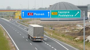 Utrudnienia na autostradzie A2 potrwają dłużej, niż planowano. A wszystko to z powodu deszczu