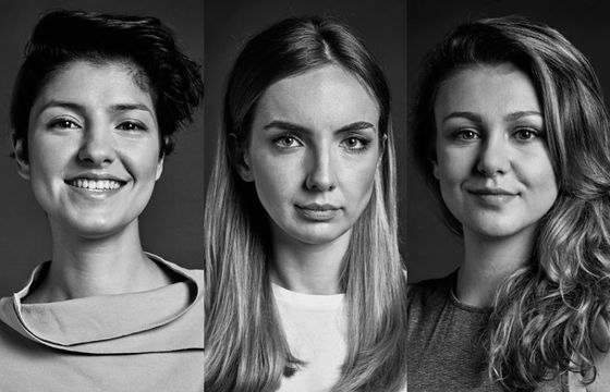 Alicja Tubielewicz, Ola Pudło i Dominika Głuchowska w Makata Creative Group