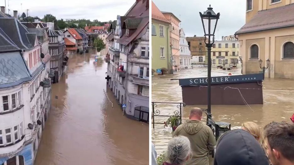 Dramatyczne sceny z Kłodzka