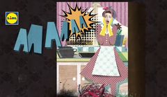 Komiksowa groza reklamuje „akcję błysk” w Lidlu (wideo)