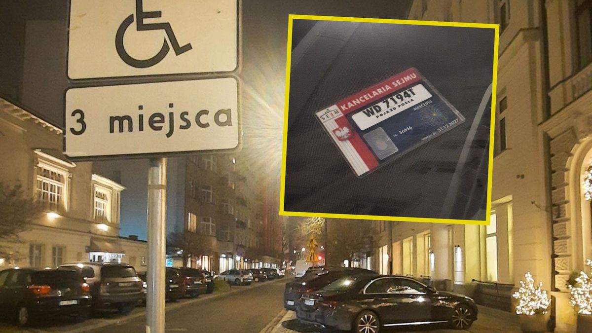 Poseł w centrum kontrowersji: zdjęcie zaparkowanego auta wywołuj
