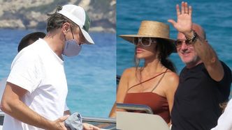 Jeff Bezos i Leonardo DiCaprio umacniają swą przyjaźń na wspólnych wakacjach. Aktor UKRYŁ twarz przed hiszpańskimi turystami