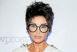 Ewa Minge w kostiumie kąpielowym. Ewidentnie tęskni za wakacjami