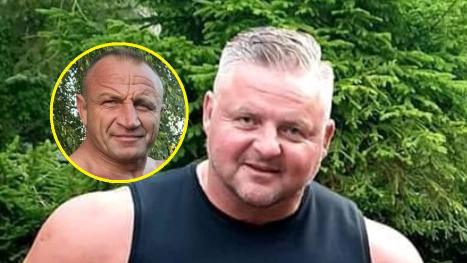 Sławomir Toczek i Mariusz Pudzianowski (w kółeczku)