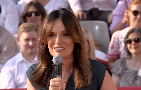 Dorota Gawryluk prowadziła debatę u prezydenta. Co na to Polsat?