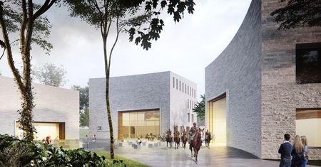 W sercu polskiego miasta powstaje okazały gmach. Ciekawy pomysł architektów