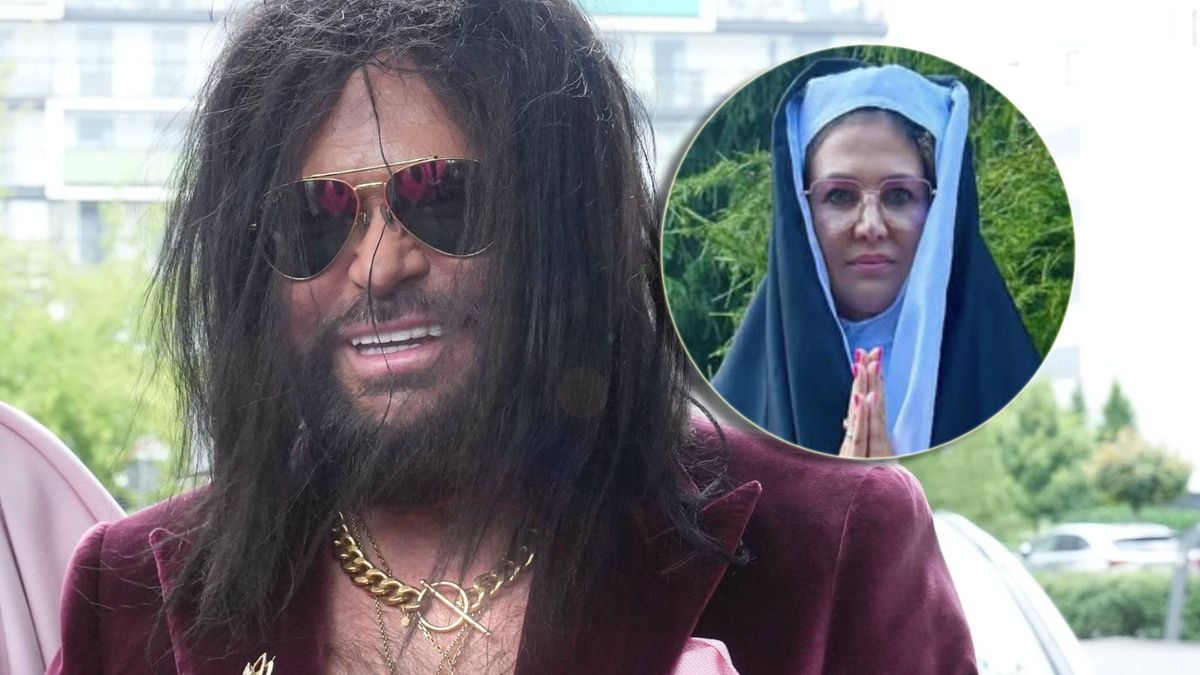 Krzysztof Rutkowski pokazał żonę jako zakonnicę