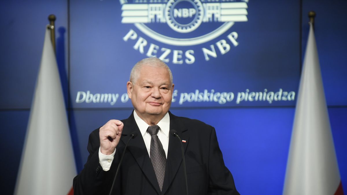 Prof. Adam Glapiński mówi, że za inflację w Polsce odpowiada Rosja