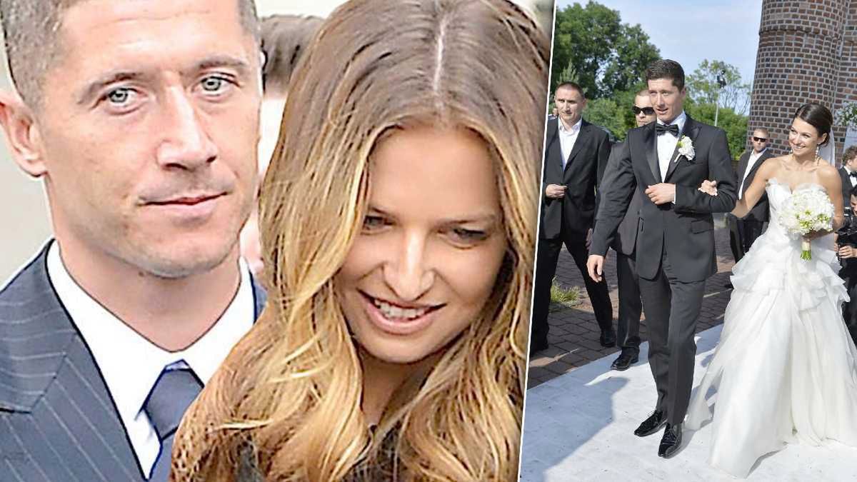 Anna i Robert Lewandowscy rocznica ślubu