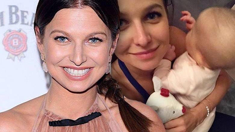 Anna Lewandowska i Klara Lewandowska w identycznych bluzach