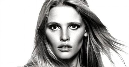 David Walliams i Lara Stone - komediant i modelka