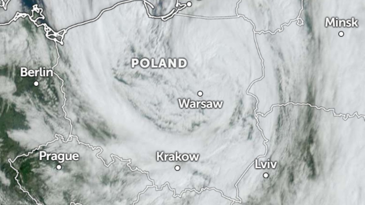 Cała Polska pod chmurami