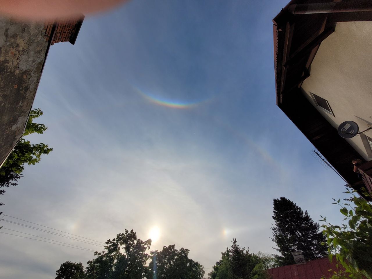 Halo i parhelion.