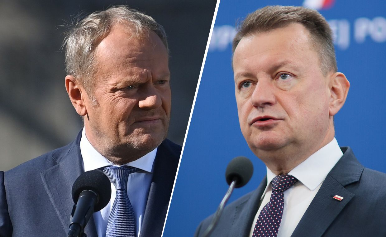 Szpila Tuska w Błaszczaka po decyzji sądu. "Zapomniałem o pańskim istnieniu"