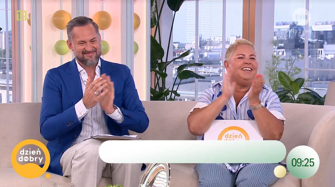 Maja Chwalińska w "Dzień dobry TVN"