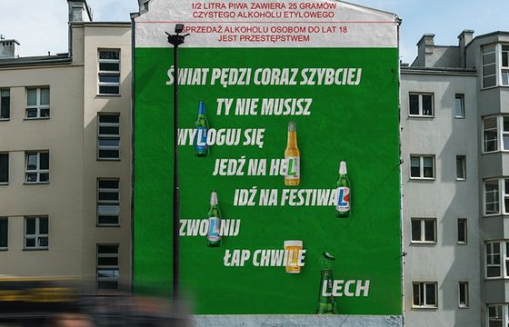 Lech promuje się jako „piwo generacji L”