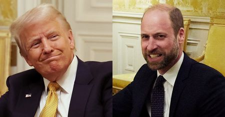 Wpadka Donalda Trumpa na spotkaniu z księciem Williamem. Znów złamał królewski protokół