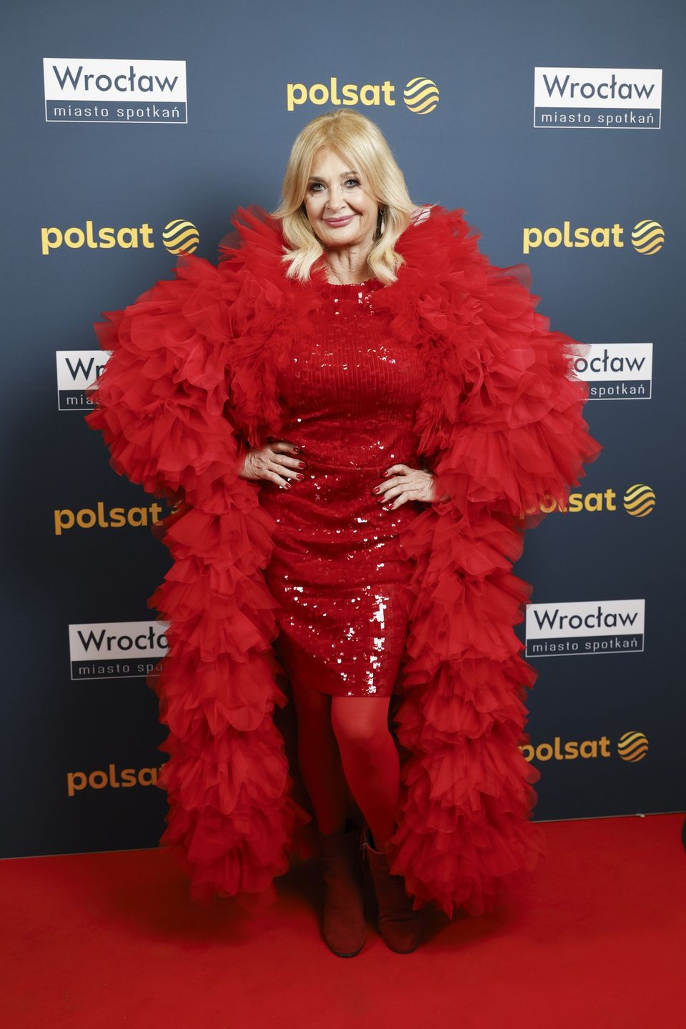 Majka Jeżowska na koncercie Polsatu