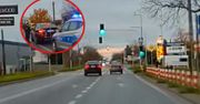 "Pani w BMW". Wszystko na oczach policji