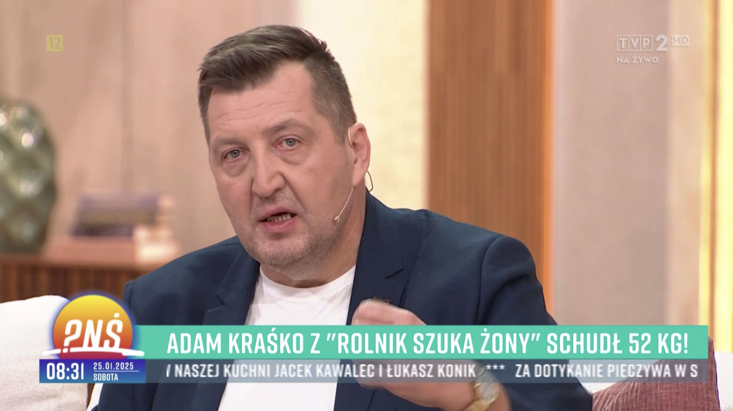 Adam Kraśko schudł ponad 50 kg