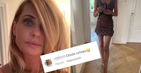 Pewna siebie Aneta Kręglicka odpiera krytykę swojej szczupłej sylwetki: "Świetnie się czuję!"