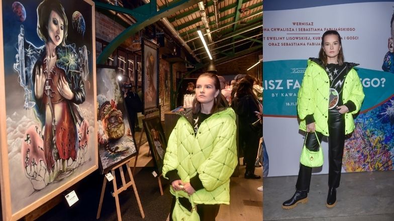 Tak wyglądał wernisaż Sebastiana Fabijańskiego