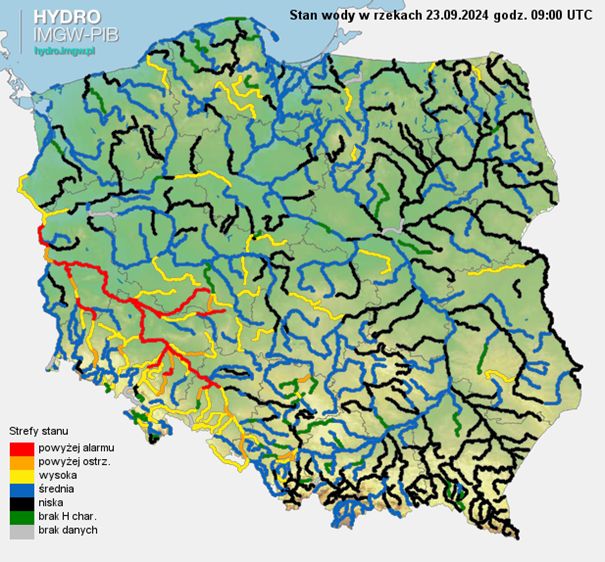 Sytuacja hydrologiczna w Polsce