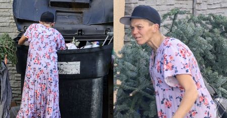 Loni Willison spędziła Nowy Rok na ulicy. Paparazzi "przyłapali" byłą modelkę na przeszukiwaniu śmietników