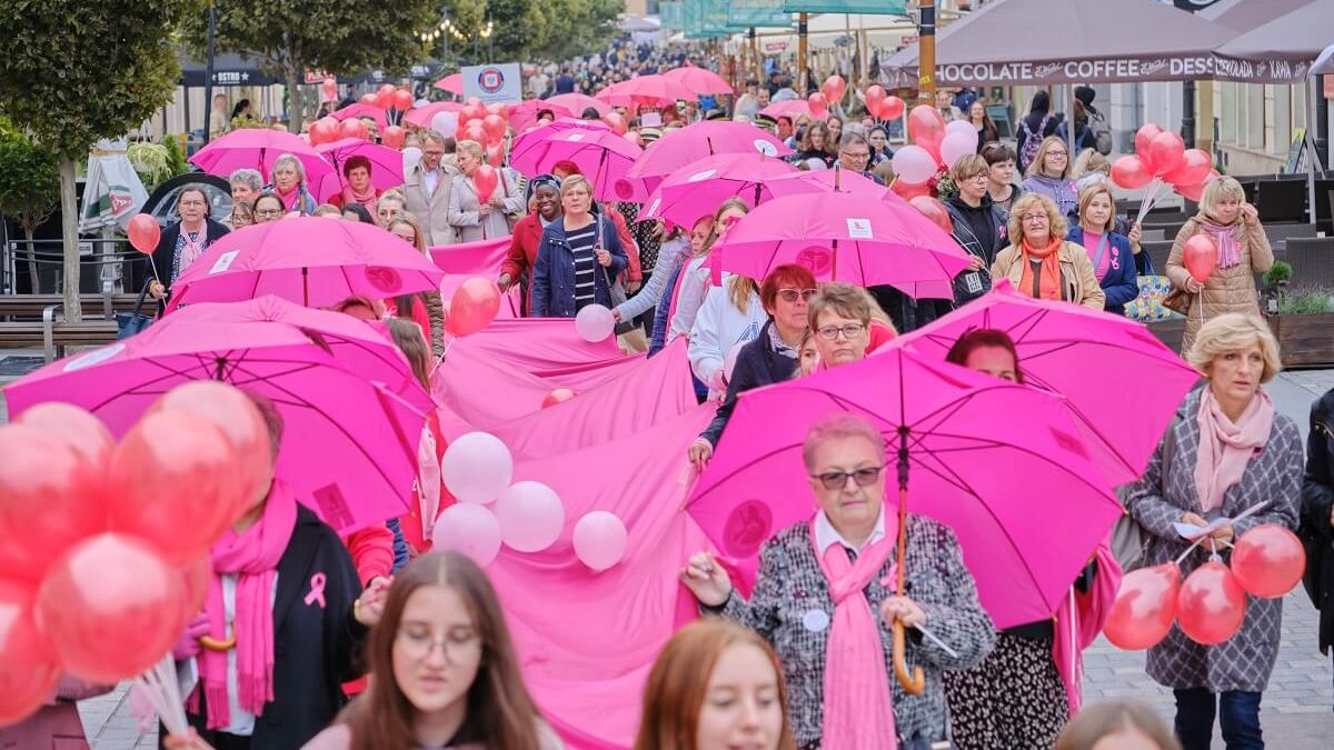 Marsz Różowej Wstążki w Lublinie
