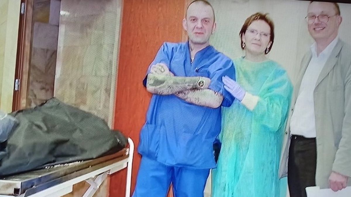 Zdjęcia Ewy Kopacz w filmie "Stan zagrożenia".