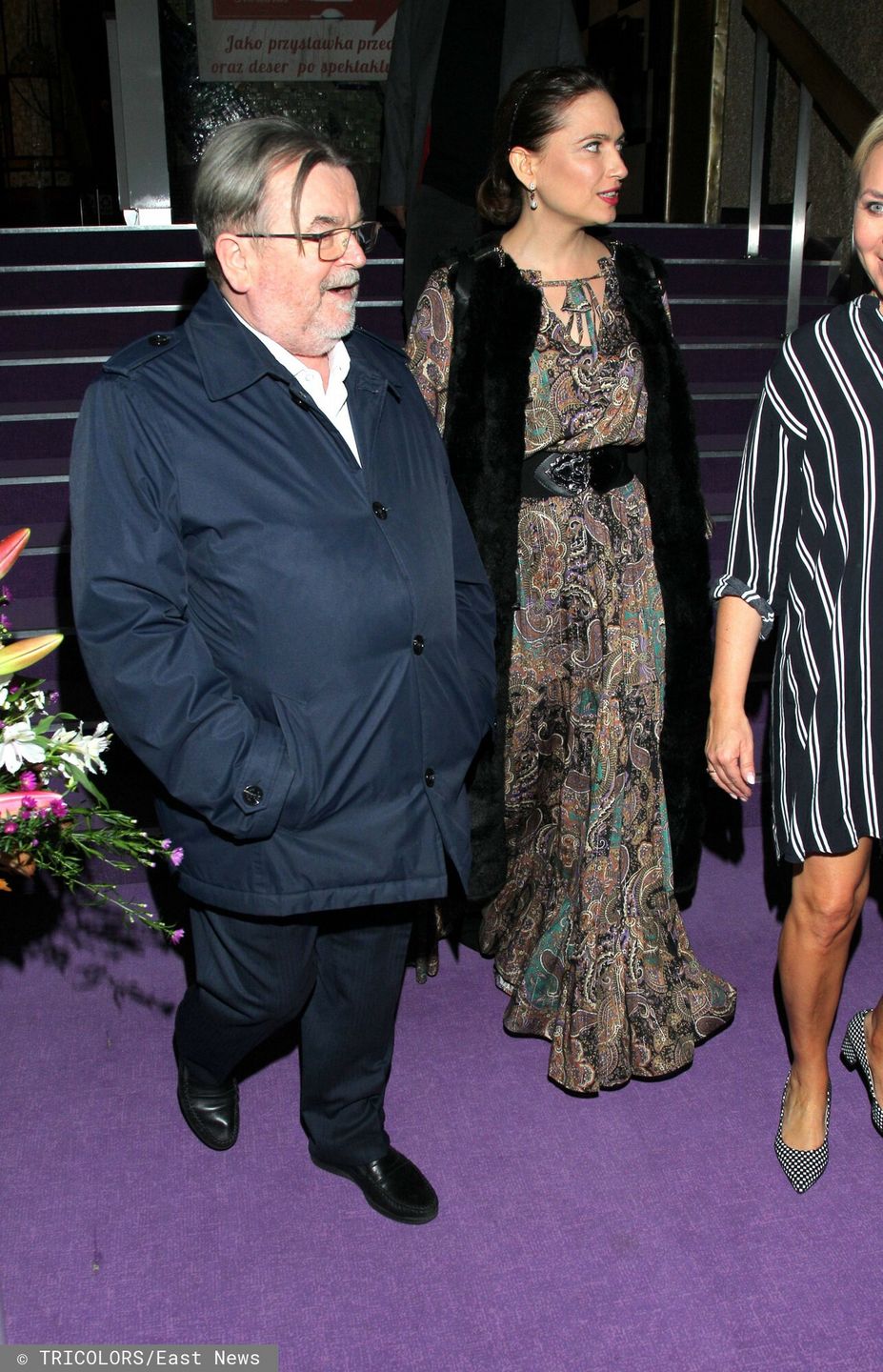 Anna Cieślak i Edward Miszczak w teatrze