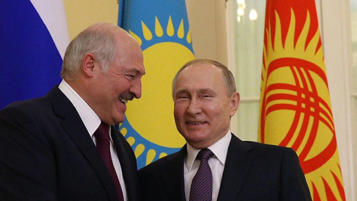 Putin złożył życzenia Łukaszence z okazji urodzin 