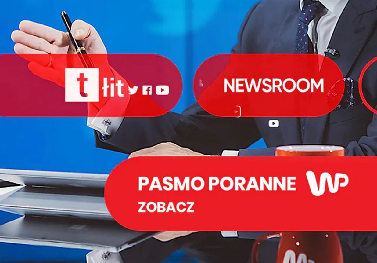 Poranek Wirtualnej Polski. Gościem programu Rafał Leśkiewicz