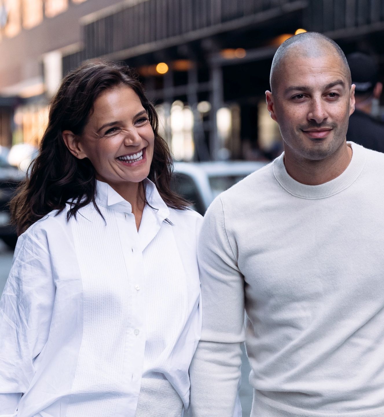 Katie Holmes zabrała nowego ukochanego na pokaz
