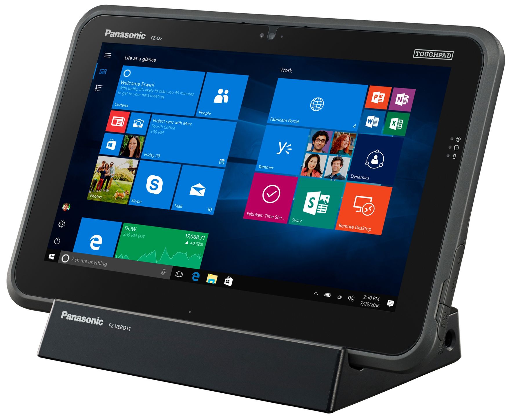 Panasonic Toughpad FZ-Q2: niezwykle wytrzymały konwertowalny laptop 3