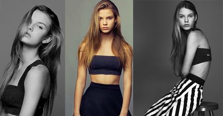 Córka Lisa i Rusin jako modelka! (ZDJĘCIA)