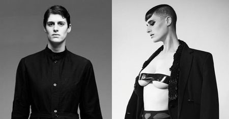Androgyniczna modelka robi karierę w świecie mody zarówno jako mężczyzna oraz kobieta