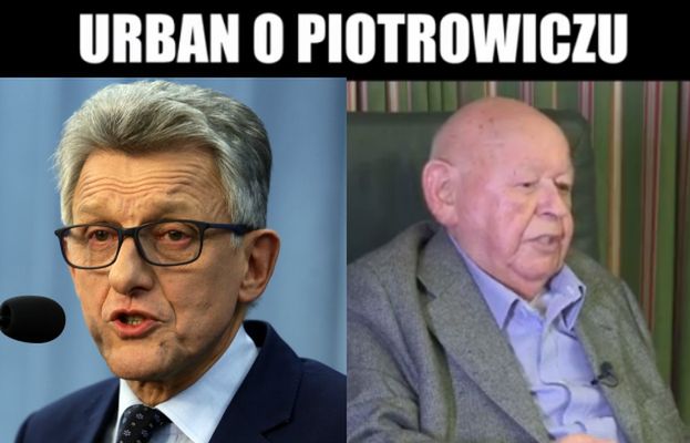 Urban: "To był dobry towarzysz". Prokurator Piotrowicz ma nowego obrońcę