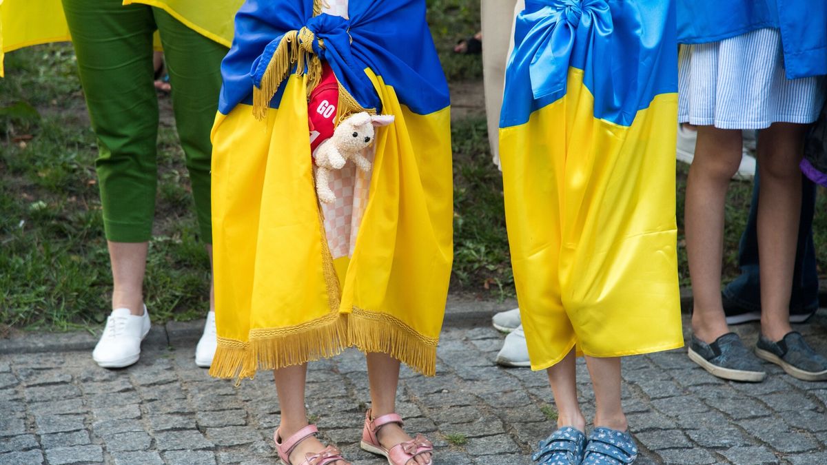 Ukraincy w Polsce ?wi?tuj? Dzie? Niepodleg?o?ci Ukrainy
24.08.2022 Gdansk Obchody Dzien Niepodleglosci Ukrainy Fot. Wojciech Strozyk/REPORTER
Wojciech Strozyk/REPORTER