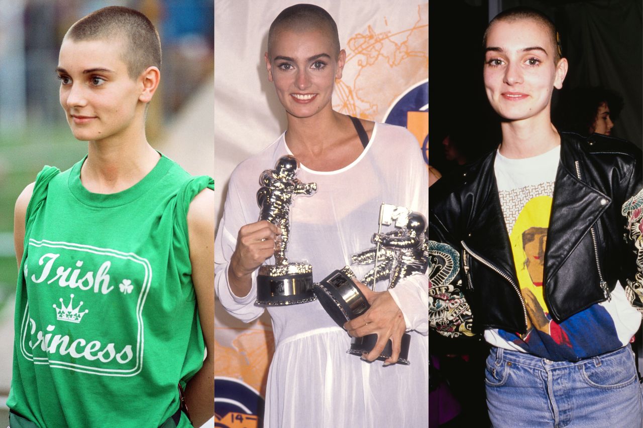 Sinead O'Connor to ikona stylu lat 90.